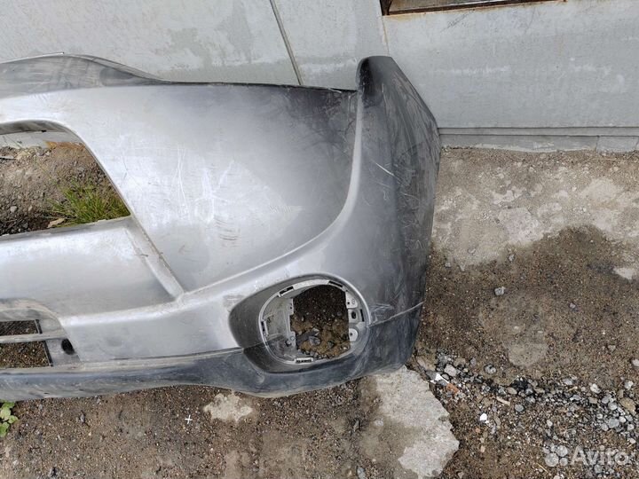 Передний бампер на mitsubishi outlander 3