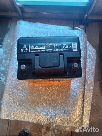 Аккумулятор медведь 60