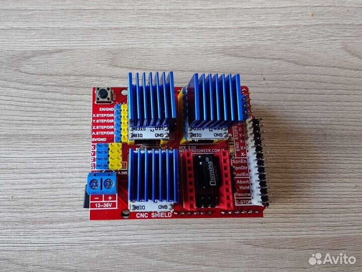 FluidNC esp32 TMC2208 контроллер