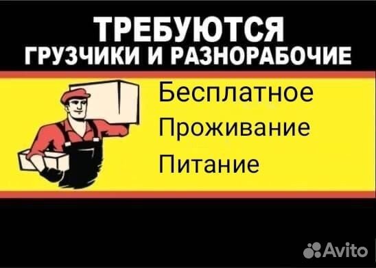 Разнорабочий с Проживанием + питание