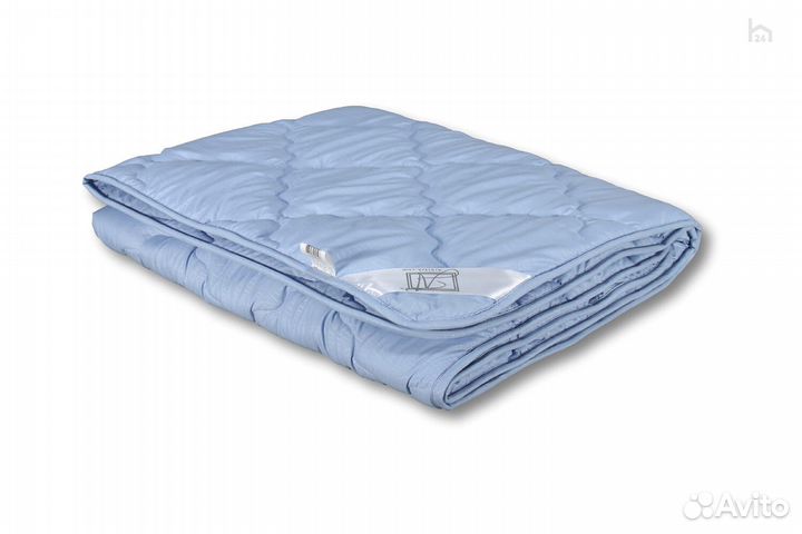 Одеяло легкое двуспальное стеганное Лаванда-Эко