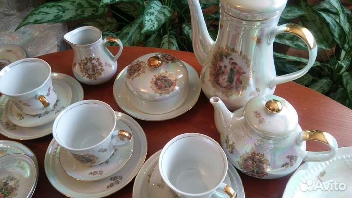 Чайно кофейный сервиз Мадонна