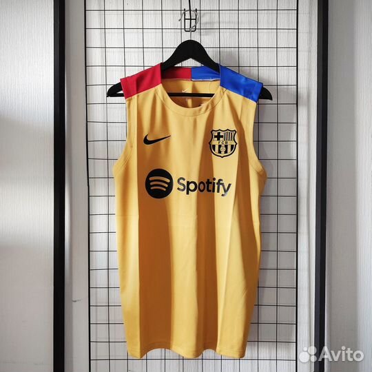 Тренировочная олимпийка топ кофта «Барселона»