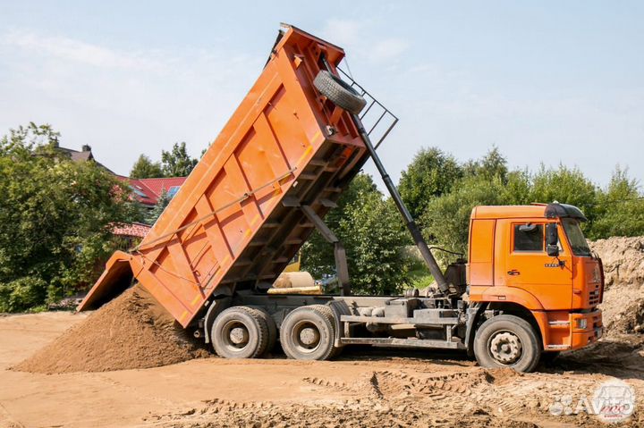 Песок Щебень Отсев Мура Мергель Чернозем Перегной