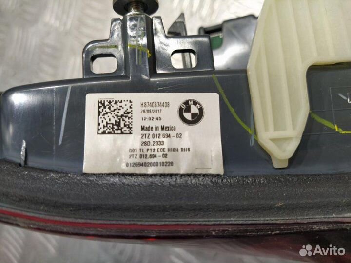 Фонарь внутренний правый Bmw G01 20Dx