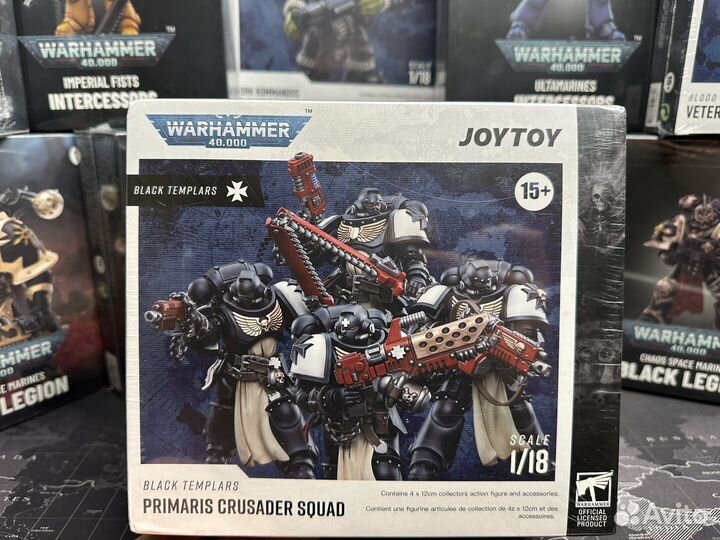 JoyToy Warhammer 40000 Black Templars - Crusaders