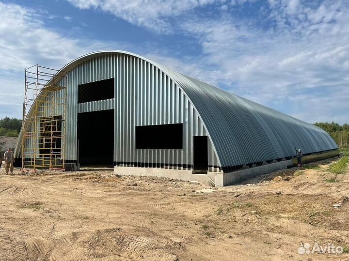 Ангар овощехранилище под ключ
