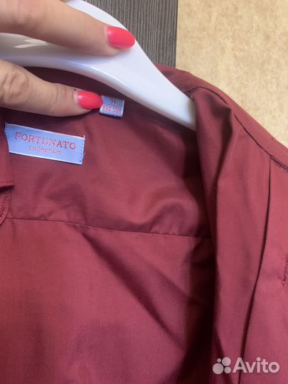 Рубашка для мальчика 134 140