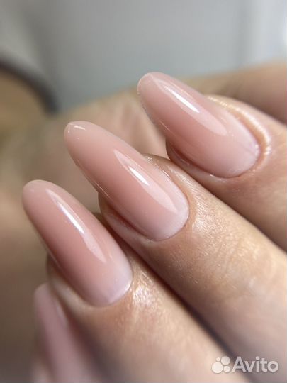 Наращивание ногтей, маникюр с покрытием гель-лак
