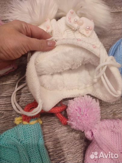 Шапка детская для девочки