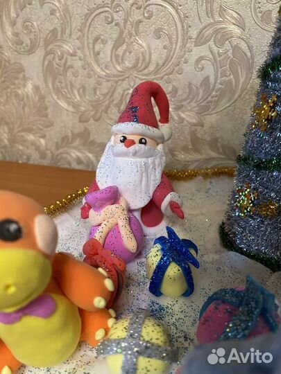 Поделка на новый год в сад