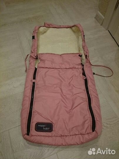 Конверт зима овчина Happy baby