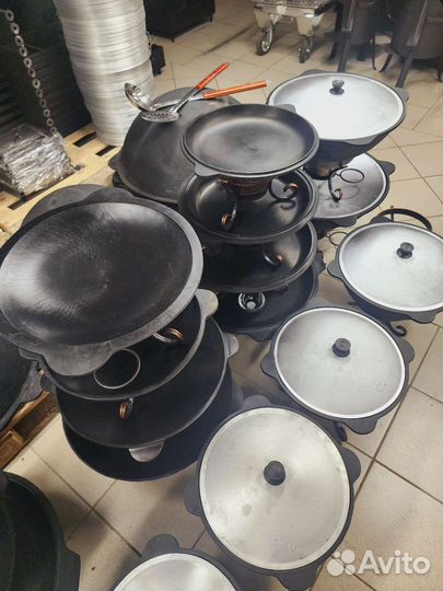 Садж чугунный с клеймом