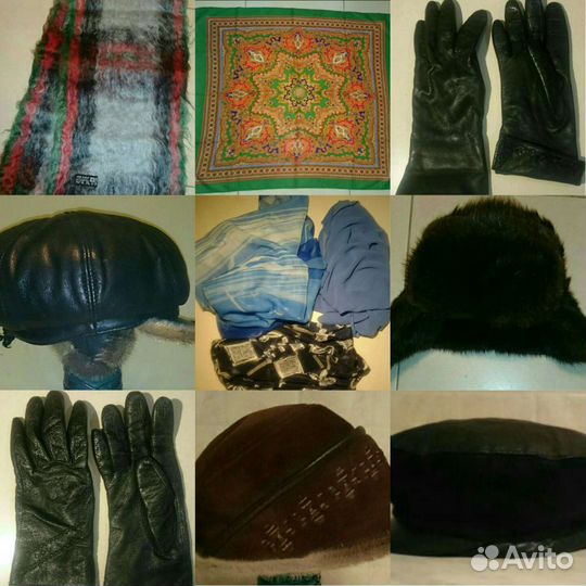 Шапка шарф платок