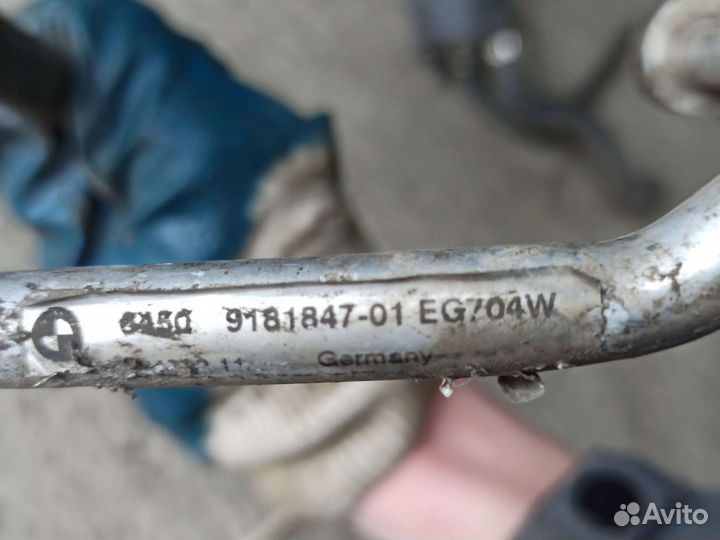 Напорный трубопровод кондиционера n52 BMW e60 e61