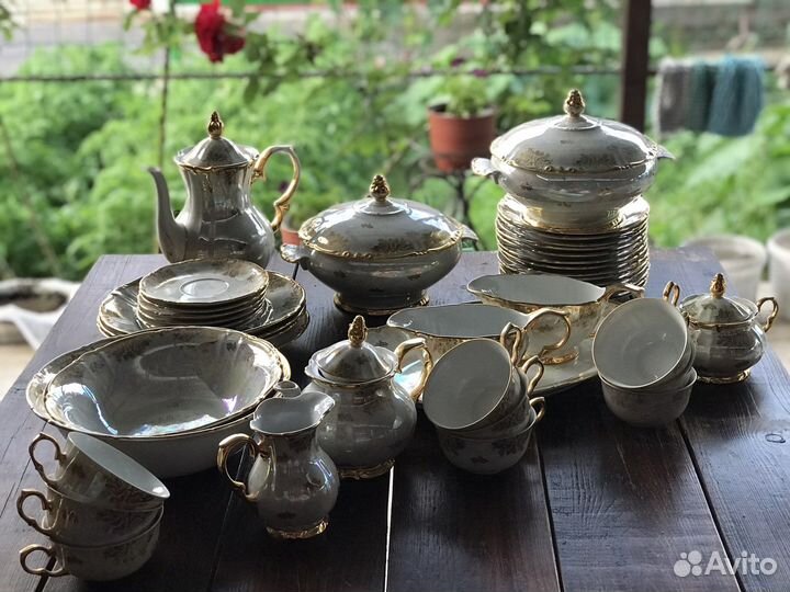 Набор столовой посуды гдр