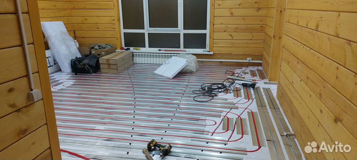 Отопление водоснабжение тёплые полы