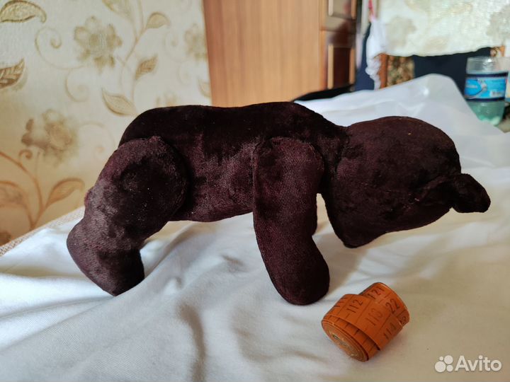 Медведь антикварный довоенный мягкая игрушка