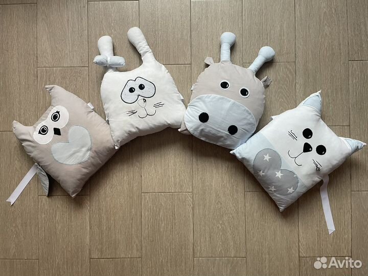 Бортики в детскую кроватку