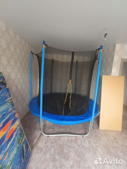Детский батут с сеткой б/у