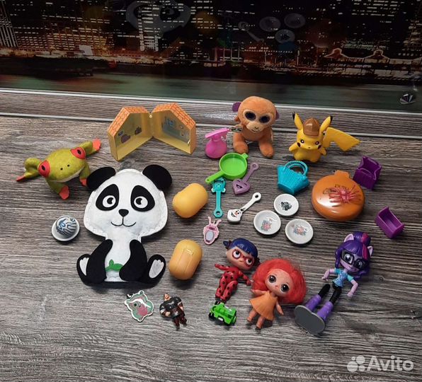 Игрушки пакетом