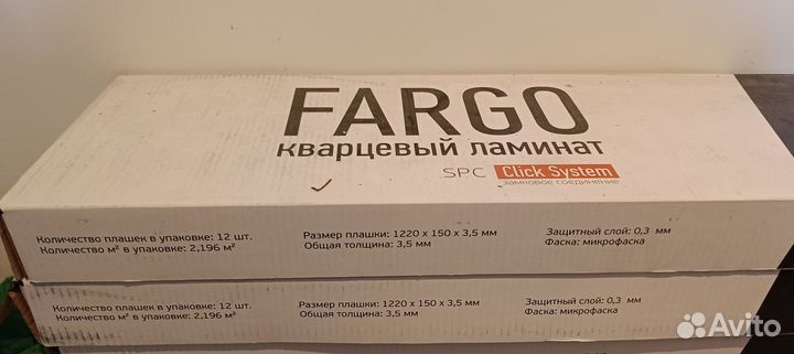 Кварцевый ламинат fargo 