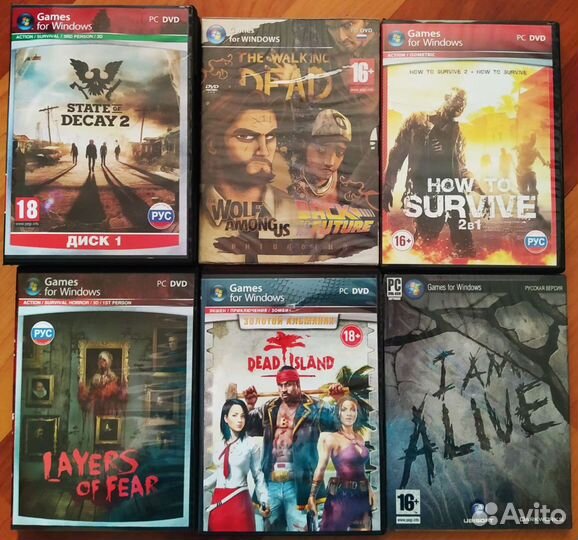 Компьютерные игры (Horror, Survival)