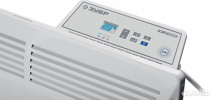 Конвектор электрический 1 кВт зубр кэп-1000