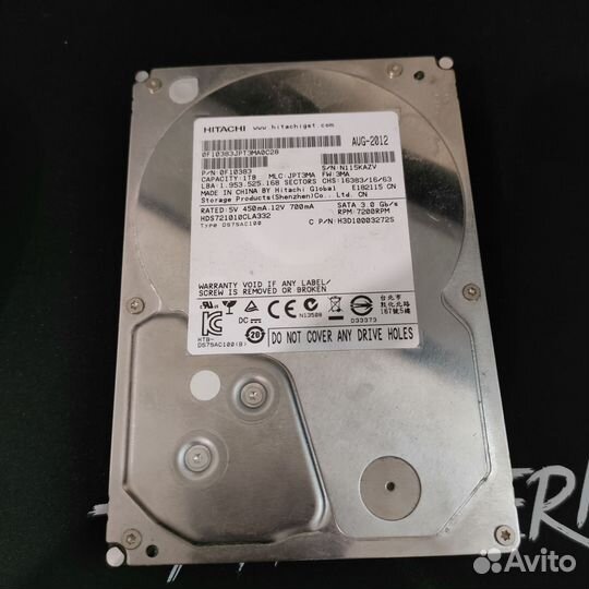 Жесткий диск Hitachi 1Tb