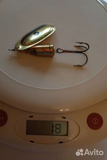 Блесна вертушка-рыбка Blue Fox N 6