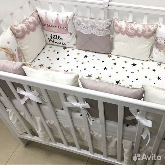 Бортики в кроватку бу