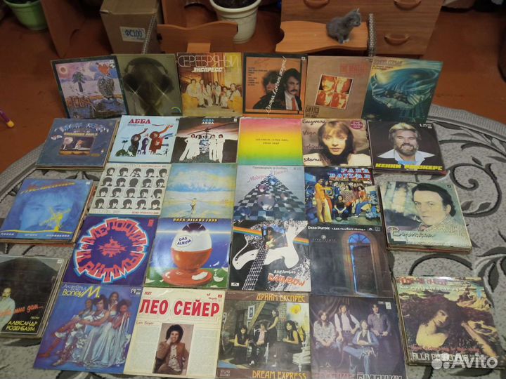 Виниловые пластинки СССР и Зарубежных исполнителей