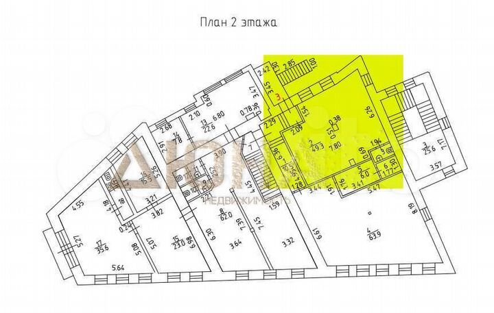 Сдам помещение свободного назначения, 49 м²