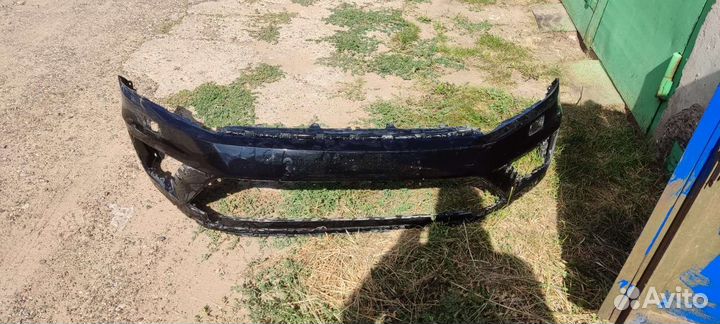 Бампер touareg r line