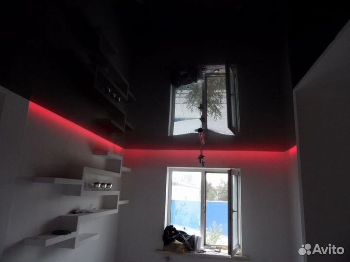 Монтаж и ремонт натяжных потолков