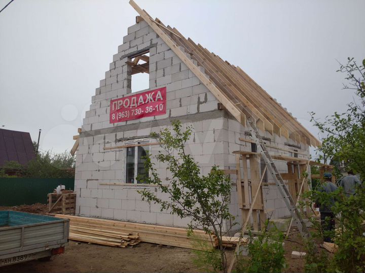 Дом 75 м² на участке 5 сот.