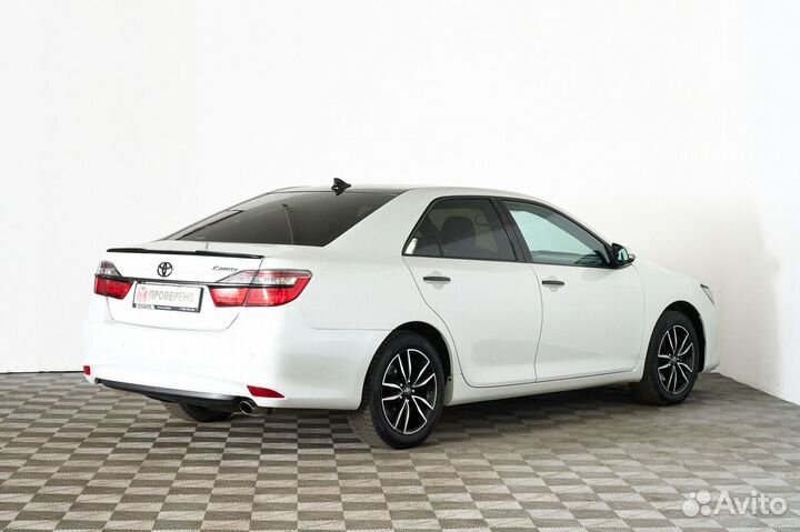 Toyota Camry 2.5 AT, 2017, 125 000 км