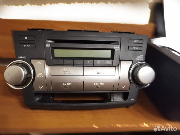 Автомагнитола 86120-0E360-C0 Highlander II