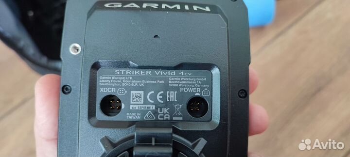 Эхолот Garmin Striker 4 cv vivid зимний набор
