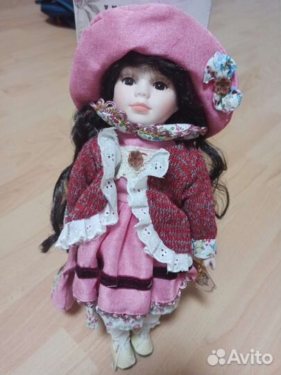 Кукла коллекционная керамика Новая