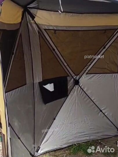 Шатер палатка автоматическая шестиугольный летний