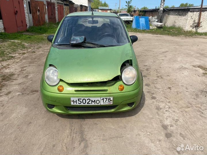 Daewoo matiz в разборе