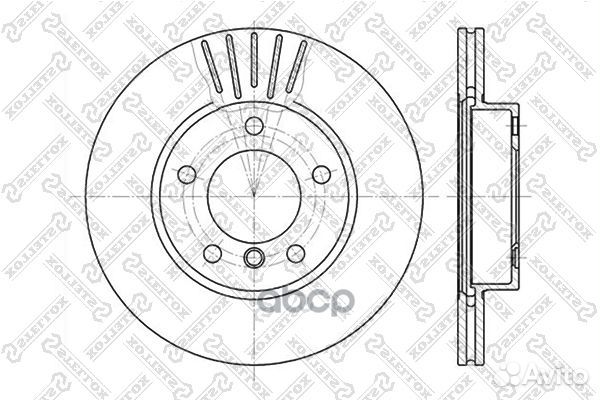 Диск торм.BMW E36/E46 1.8-2.5D M42-M52 91