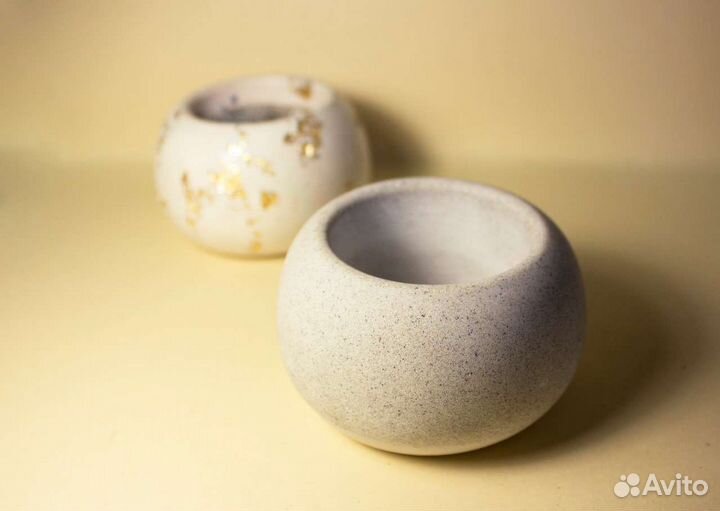 Декоративный подсвечник ручной работы