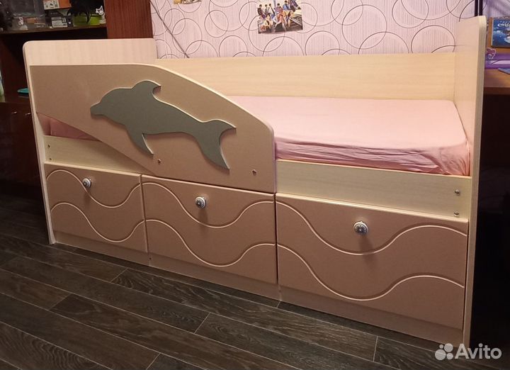 Кровать детская для девочки