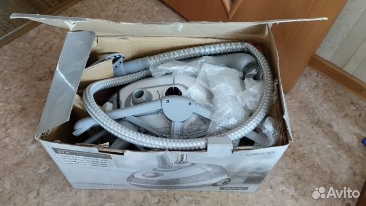 Отпариватель dexp новый