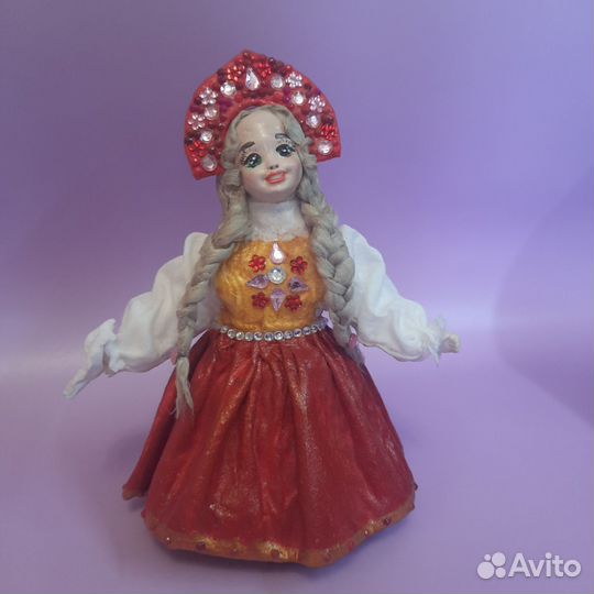 Ватные елочные игрушки