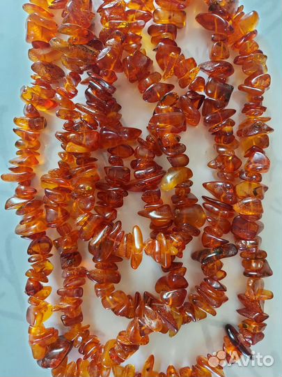 Бусы янтарь СССР