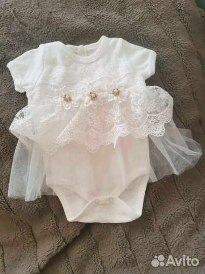 Платье боди для девочки