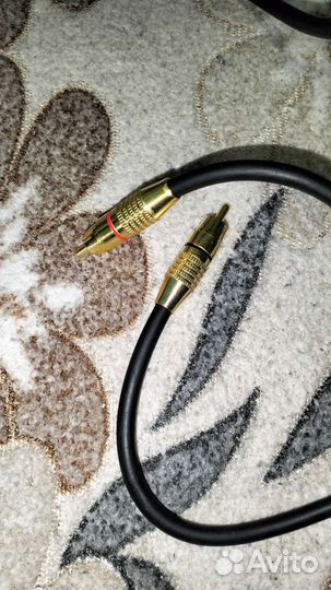 Аудио кабели rca-jack 6,3,jack 6.3-jack 6.3